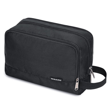 WANDF Travel Toiletry Bag for Men, Small Dopp Kit for Toiletries
