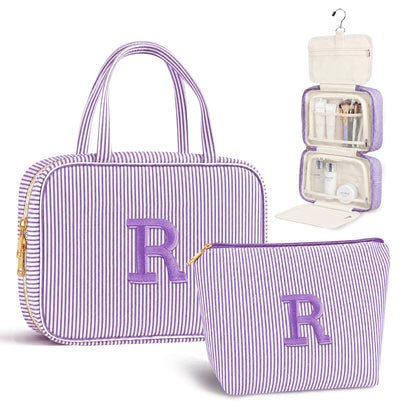 Travel Hanging Toiletry Bag&Makeup Bag Set - Birthday Gifts for Women Girls