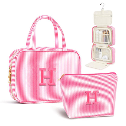 Travel Hanging Toiletry Bag&Makeup Bag Set - Birthday Gifts for Women Girls
