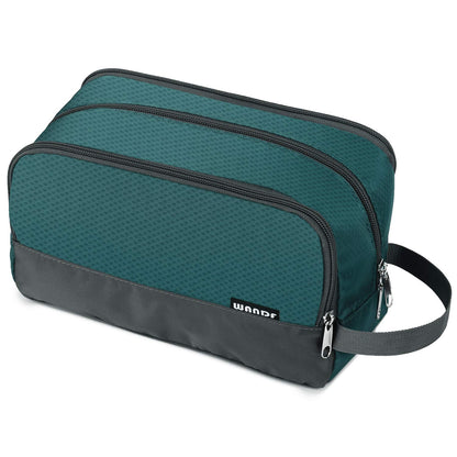 WANDF Travel Toiletry Bag for Men, Small Dopp Kit for Toiletries