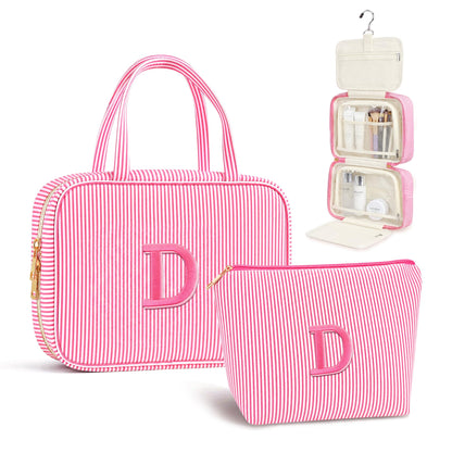 Travel Hanging Toiletry Bag&Makeup Bag Set - Birthday Gifts for Women Girls