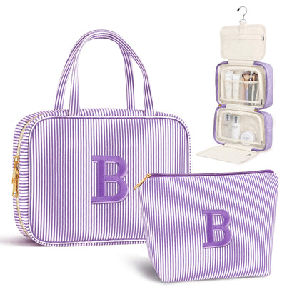 Travel Hanging Toiletry Bag&Makeup Bag Set - Birthday Gifts for Women Girls