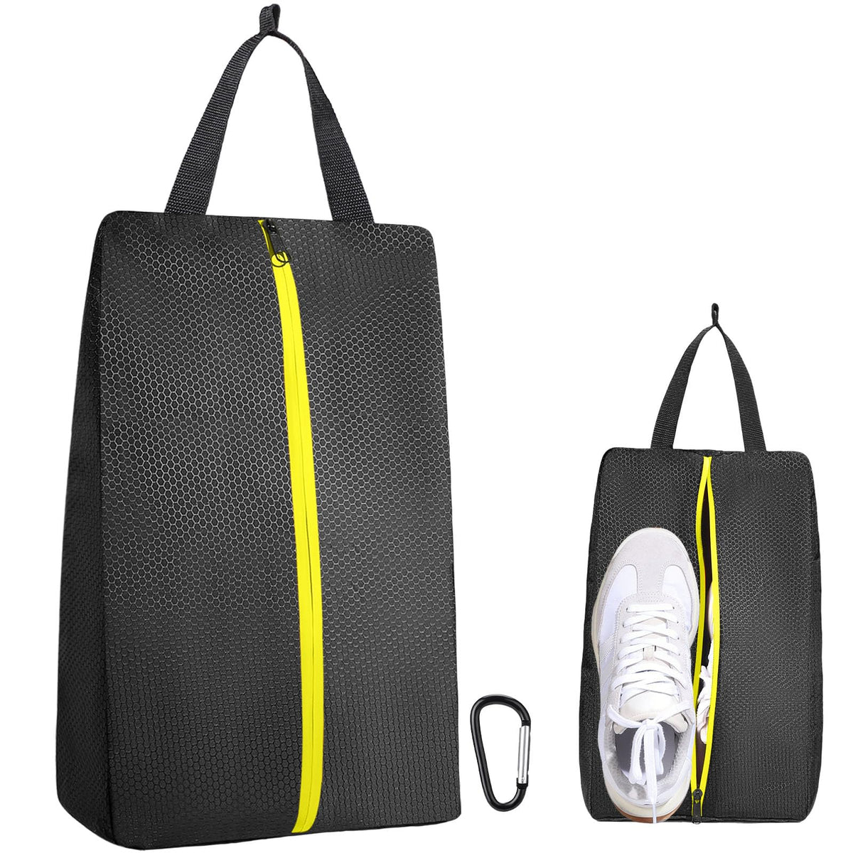 TOBWOLF Golf Shoes Bag, Smell-Proof & Waterproof Cleat Bag for Travel