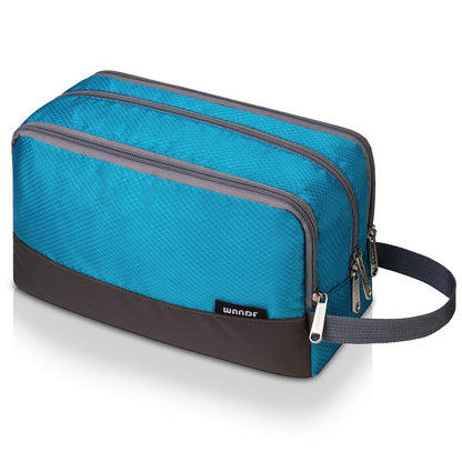 WANDF Travel Toiletry Bag for Men, Small Dopp Kit for Toiletries