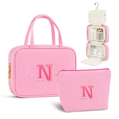 Travel Hanging Toiletry Bag&Makeup Bag Set - Birthday Gifts for Women Girls