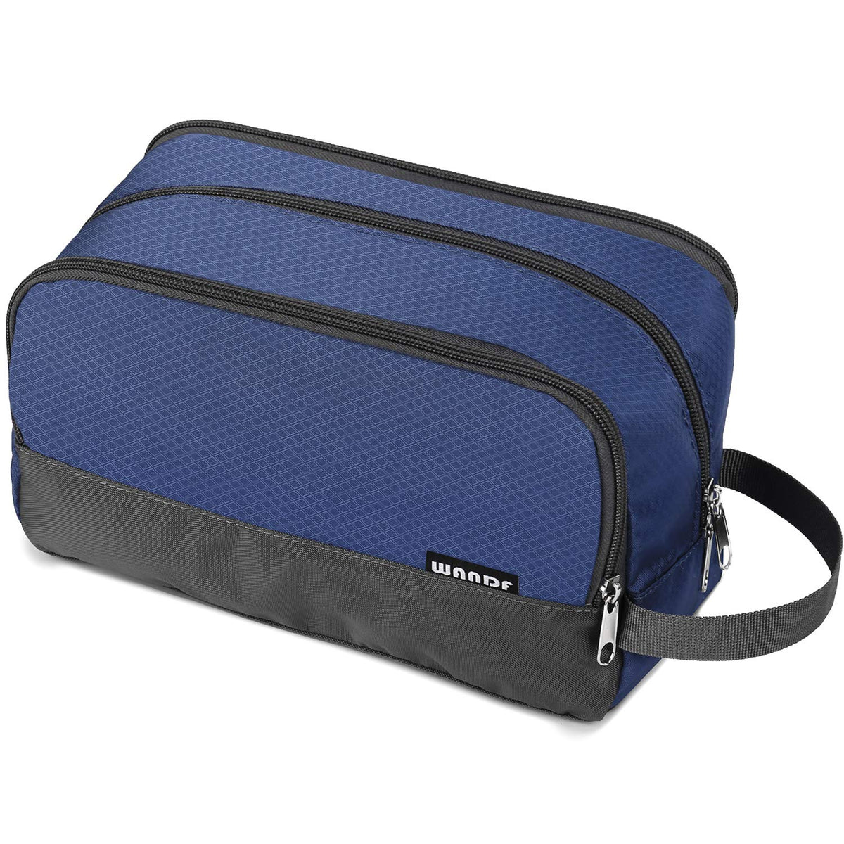 WANDF Travel Toiletry Bag for Men, Small Dopp Kit for Toiletries