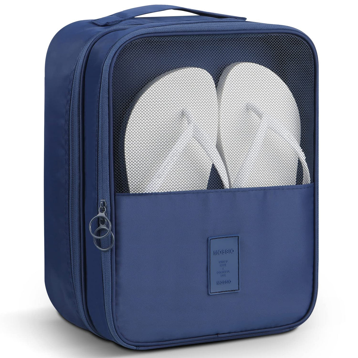Mossio Shoe Bag Holds 3 Pair of Shoes for Travel and Daily Use Storage Pouch