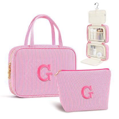 Travel Hanging Toiletry Bag&Makeup Bag Set - Birthday Gifts for Women Girls