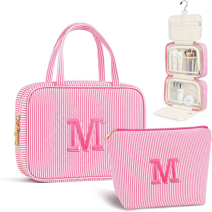 Travel Hanging Toiletry Bag&Makeup Bag Set - Birthday Gifts for Women Girls