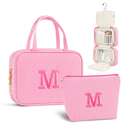 Travel Hanging Toiletry Bag&Makeup Bag Set - Birthday Gifts for Women Girls