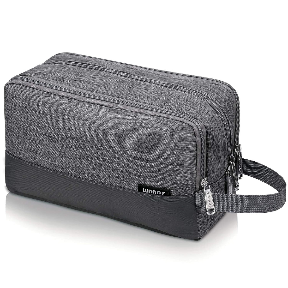 WANDF Travel Toiletry Bag for Men, Small Dopp Kit for Toiletries