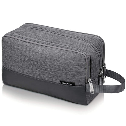 WANDF Travel Toiletry Bag for Men, Small Dopp Kit for Toiletries