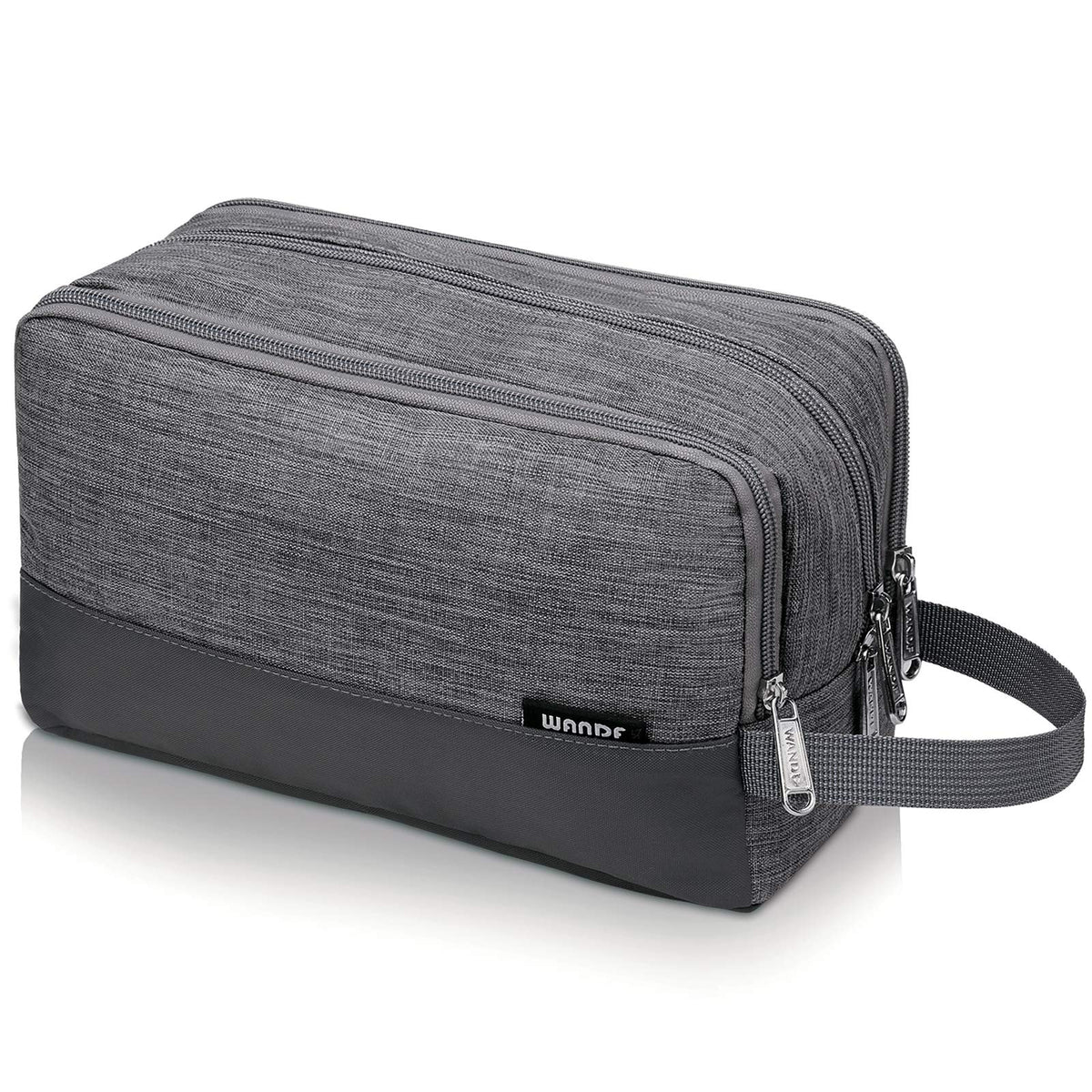 WANDF Travel Toiletry Bag for Men, Small Dopp Kit for Toiletries