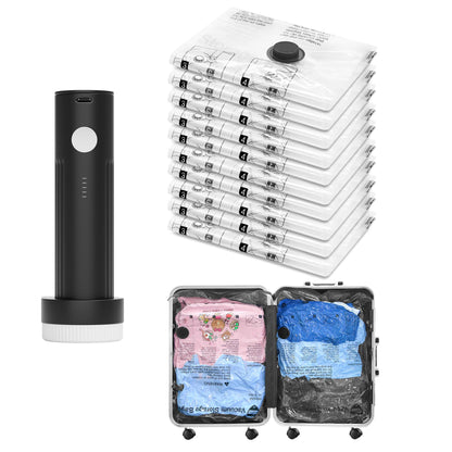 Vacuum Storage Bags for Travel & Home with Electric Pump, 28 Combo