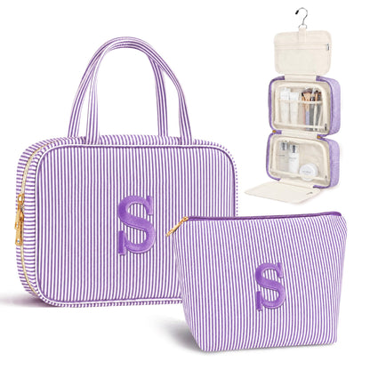 Travel Hanging Toiletry Bag&Makeup Bag Set - Birthday Gifts for Women Girls