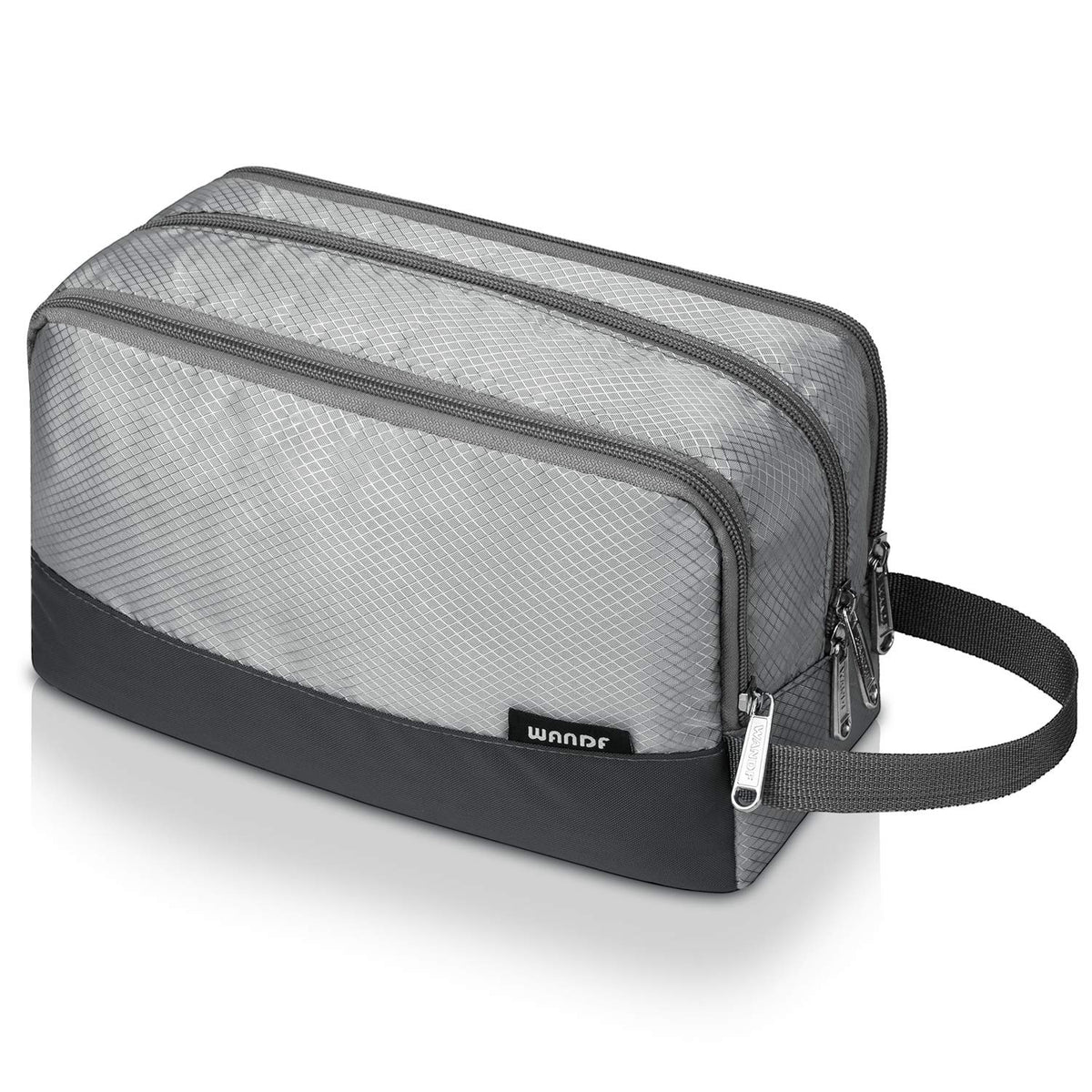 WANDF Travel Toiletry Bag for Men, Small Dopp Kit for Toiletries