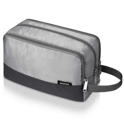 WANDF Travel Toiletry Bag for Men, Small Dopp Kit for Toiletries