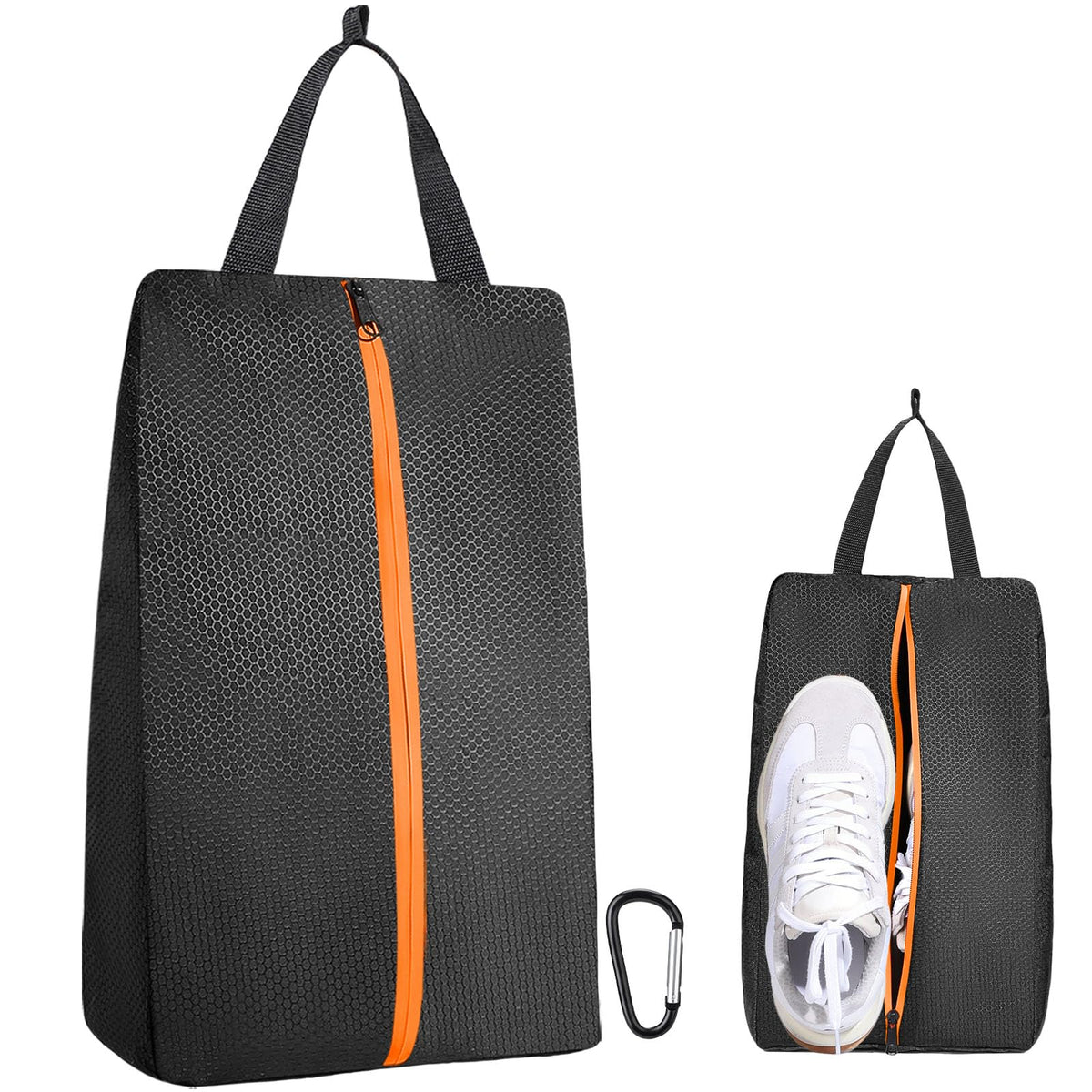 TOBWOLF Golf Shoes Bag, Smell-Proof & Waterproof Cleat Bag for Travel