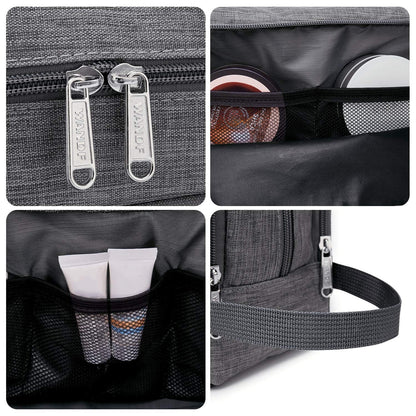 WANDF Travel Toiletry Bag for Men, Small Dopp Kit for Toiletries