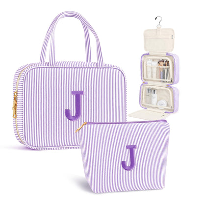 Travel Hanging Toiletry Bag&Makeup Bag Set - Birthday Gifts for Women Girls