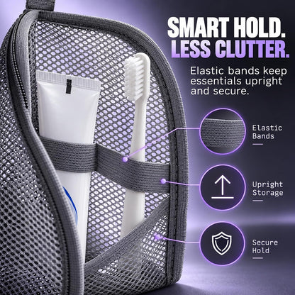 Standing Toiletry Bag, Portable Lightweight Travel Toiletry Bag (4 Colors)