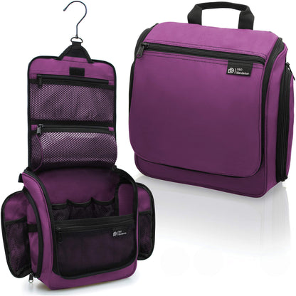 D&D Wanderlust Hanging Travel Toiletry Bag for Women & Men, Large Organizer